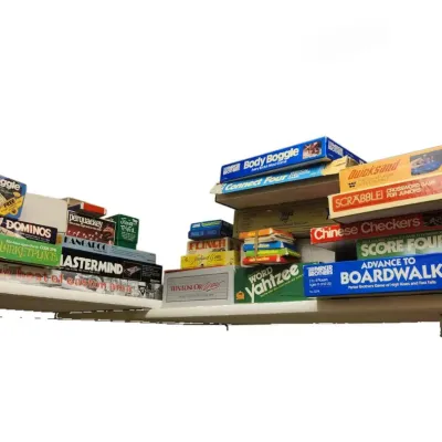 Huge Game Lot: Board Games And Vintage
