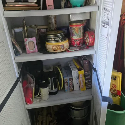 More Garage Shelves of Goodies!
