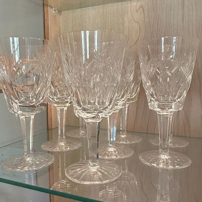 Waterford Crystal Lismore Claret Wine Glasses