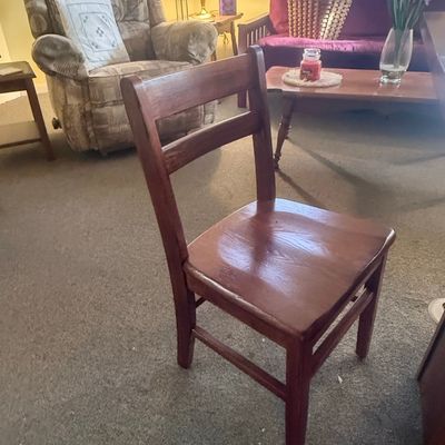 Vintage Ladder Back Wooden Dining Set