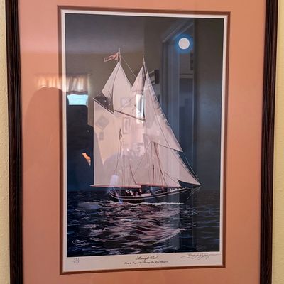 Brad Thompson 'Midnight Sail' Limited Edition Print