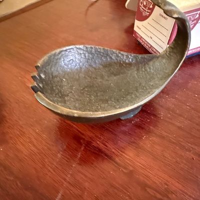 Pal Bell Cast Bronze Whale Ashtray/Candy Dish