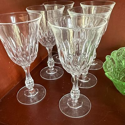 Fostoria Kimberly Crystal Wine Goblets
