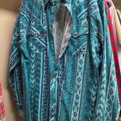 Saddlebrook Westernwear Southwestern Print Shirt