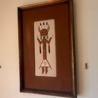 Navajo Sand Painting Wall Art