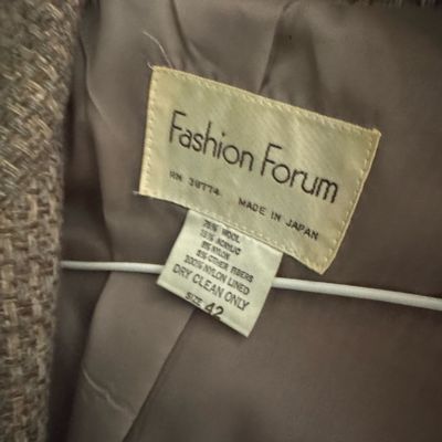 Fashion Forum Vintage Wool-Blend Blazer