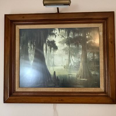Dalhart Windberg "Cypress Mist" Landscape Print