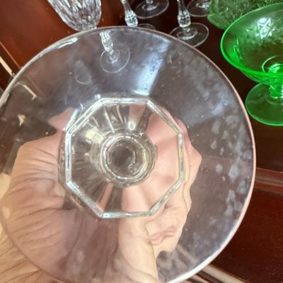 Fostoria Kimberly Crystal Wine Goblets