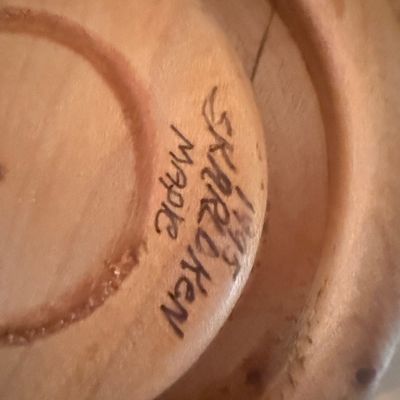 Skardken Hand-Turned Maple Burl Bowl