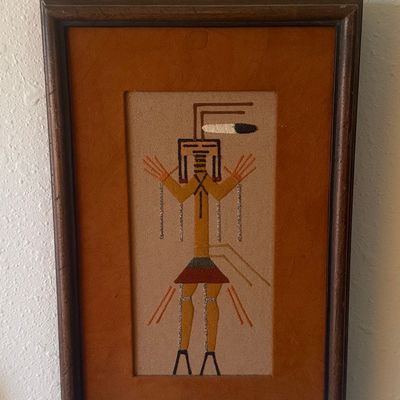 Navajo Yei Sand Painting