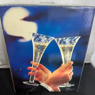Tuscany Perignon Handblown Toasting Champagne Flutes – Set of 2, Poland