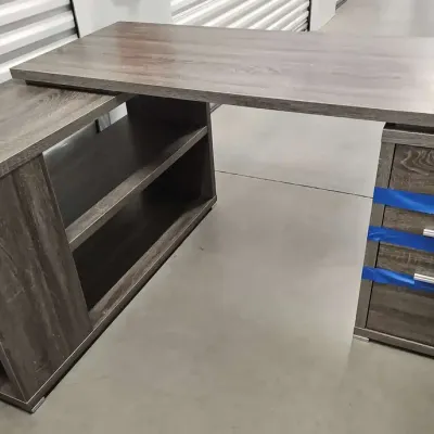 Coaster Fine Furniture L Shape Computer Desk With Drawers And Shelves