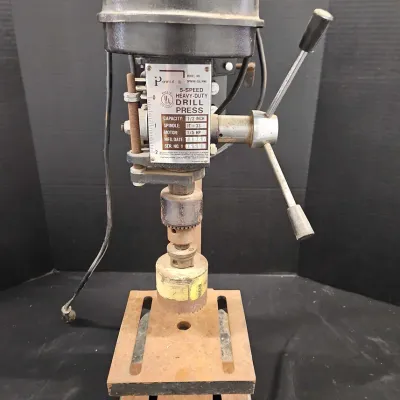 Guardian Power By Tab Merchandise Corporation 5-Speed Heavy-Duty Drill Press, Model DPMINI-5UL(NW)