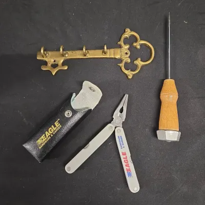 Vintage Hardware & Tools - Skeleton Key, All Purpose Tool