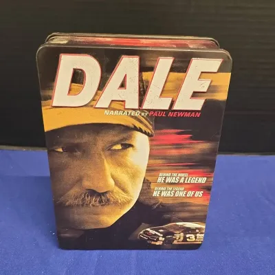 Dale 6-Disc DVD Collectible Tin Set - Life Of NASCAR Legend Dale Earnhardt Sr, Narrated Paul Newman