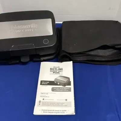 Johnsonville Sausage Grill Plus - 3 In 1 Indoor Electric Grill, Additional Plates 