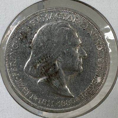 1936 Hungary Regency Period 2 Pengo .640 - Franz Liszt