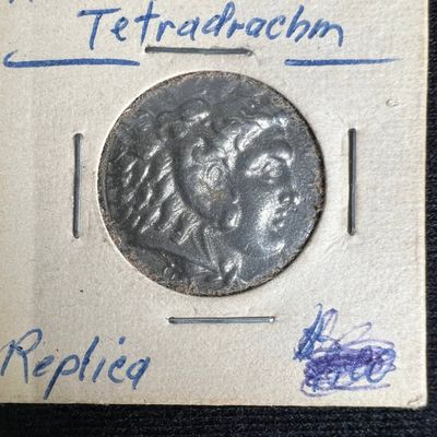 Ancient Greek Tetradrachm Replica