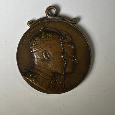 1901 King Edward VII & Queen Alexandra Bronze Medal