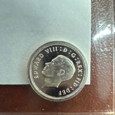 Edward VIII 1936 Silver Proof Coin