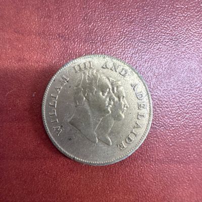 1831 William IV and Queen Adelaide Coronation Medal