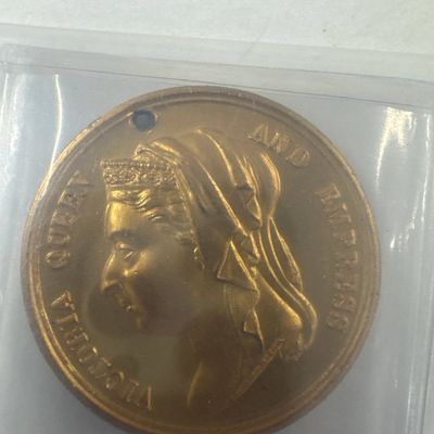 Victorian Era Commemorative Medal - Queen Victoria Jubilee 1887