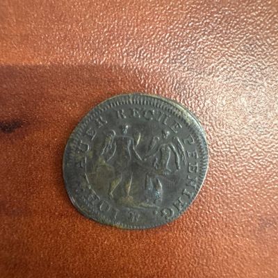 Nuremberg Reche Peening Venus Jeton Counting Token LAUER FAMILY