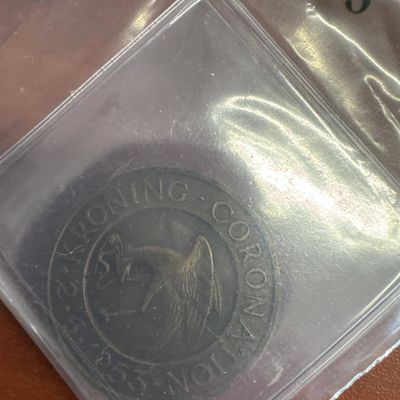1953 2 Kronor Coin - Queen Elizabeth II
