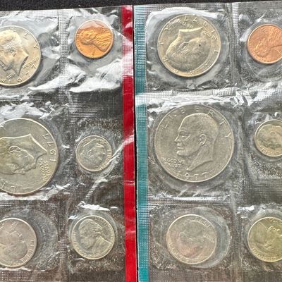 1977-D Uncirculated US Mint Coin Set