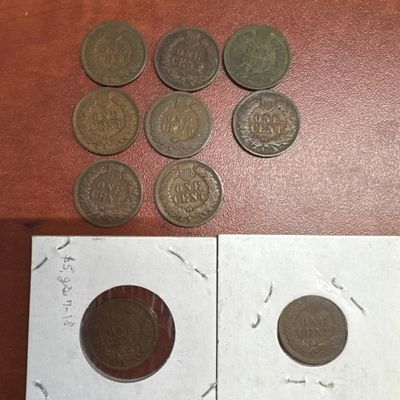 Collection of Indian Head Cents