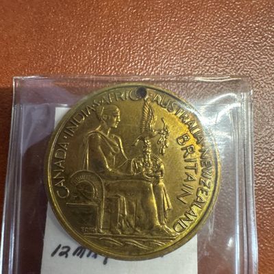Coronation Medal of King George VI and Queen Elizabeth