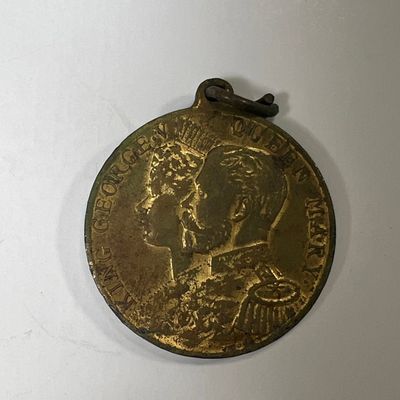 King George VI & Queen Mary Coronation Medal 1911