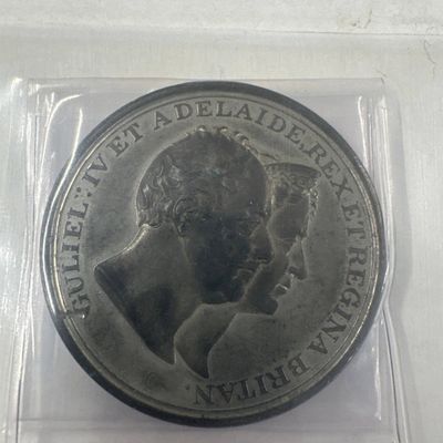 William IV and Queen Adelaide Coronation Medal 1831