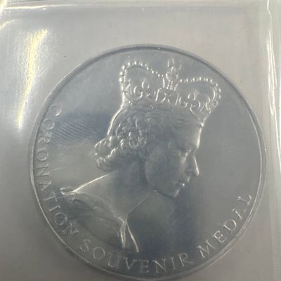 Coronation Souvenir Medal - Queen Elizabeth II
