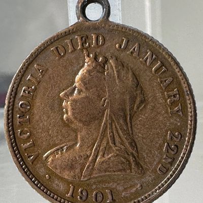 Queen Victoria Memorial Medal, 1901