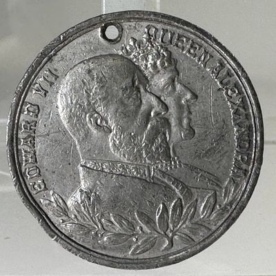 1902 Edward VII & Queen Alexandra Coronation Medal
