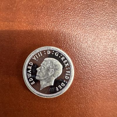 1936 Edward VIII Silver Proof 4 Pence Coin