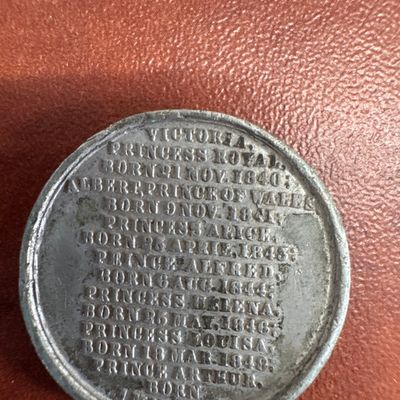 Victorian Royal Family Commemorative Medal