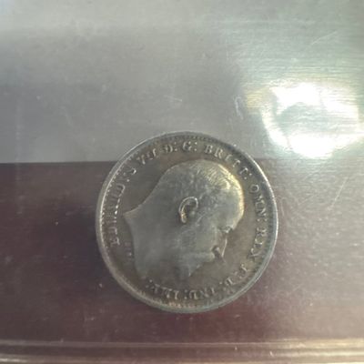 1902 British Two Pence Coin