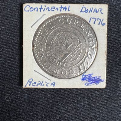 1776 Continental Dollar Replica
