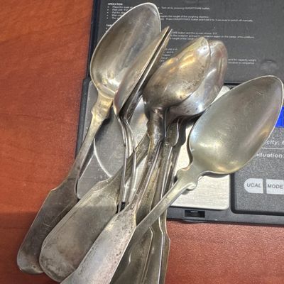 Collection of Antique Silver Spoons