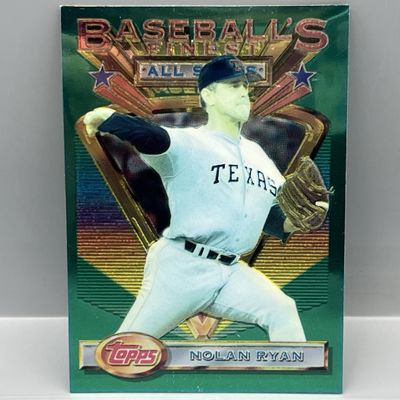 Sale Photo Thumbnail #186: 1993 Topps Finest Nolan Ryan #107