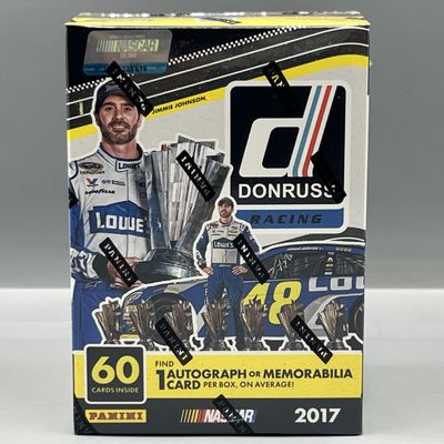 Sale Photo Thumbnail #153: 2017 Panini Donruss NASCAR Racing Factory Sealed Blaster Box
