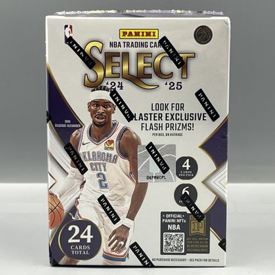 Sale Photo Thumbnail #167: 2024-25 Panini Select Basketball Factory Sealed Blaster Box