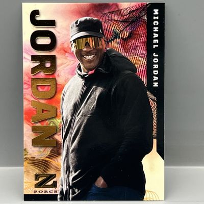 2023 Skybox Metal Universe Michael Jordan Z-Force #Z-1 Insert