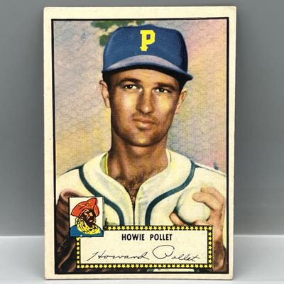 1952 Topps Howie Pollet #63