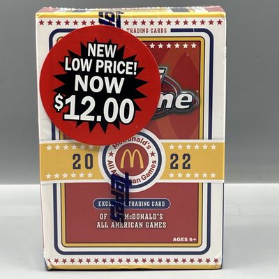 Sale Photo Thumbnail #156: 2022 Topps McDonald's All American Games Basketball Factory Sealed Blaster Box