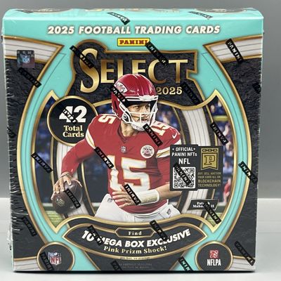 Sale Photo Thumbnail #120: 2025 Panini Select Football Factory Sealed Mega Box
