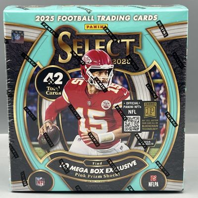 Sale Photo Thumbnail #124: 2025 Panini Select Football Factory Sealed Mega Box