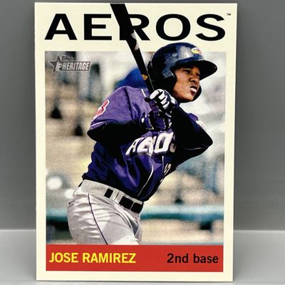 2013 Topps Heritage Minors Jose Ramirez Prospect/RC #180